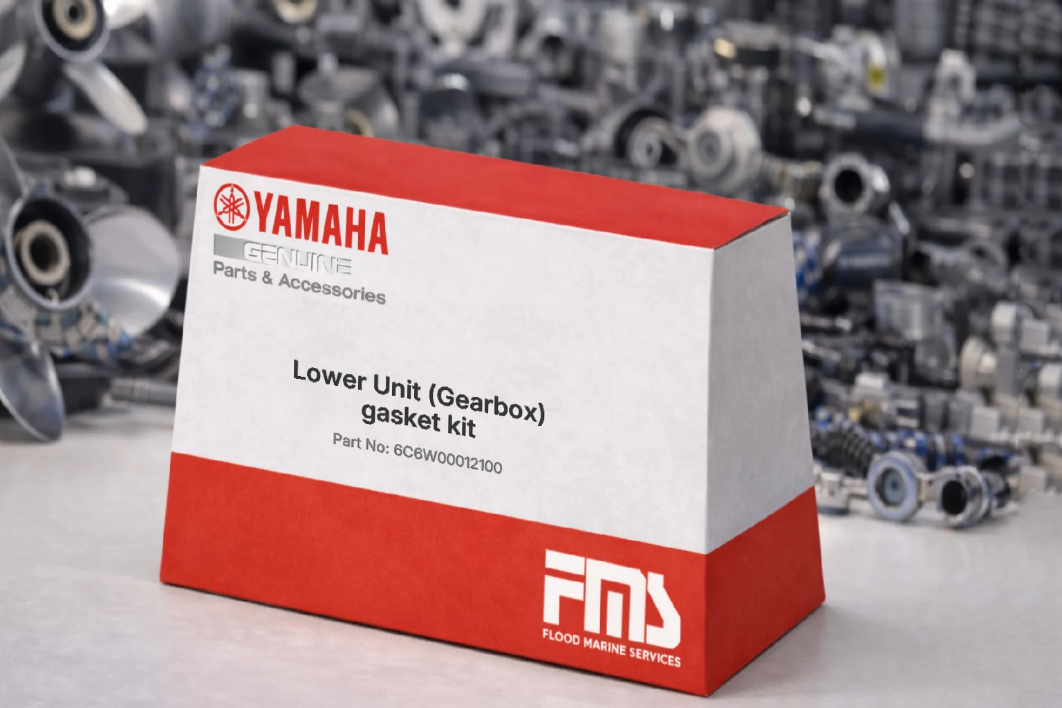 Yamaha 6C6W00012100 Lower unit gasket kit