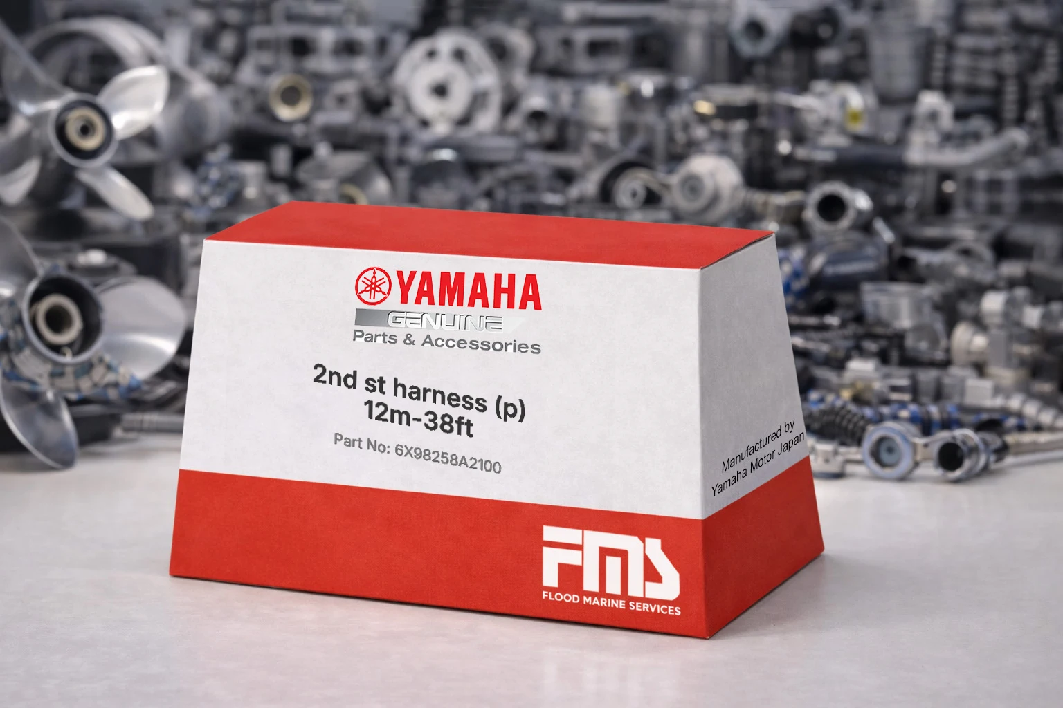 Yamaha 6X98258A2100 2Nd St Harness (P) 12M-38Ft