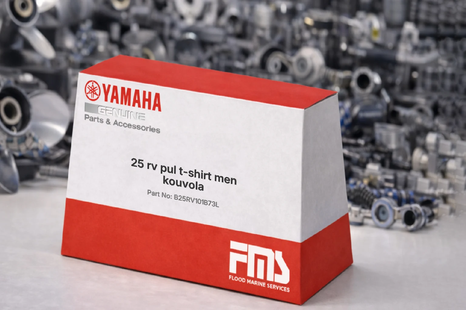 Yamaha B25RV101B73L 25 rv pul t-shirt men kouvola